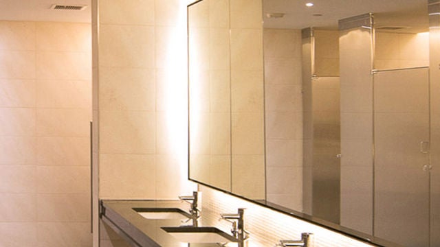 Éclairage à DEL et commandes à DEL pour les toilettes