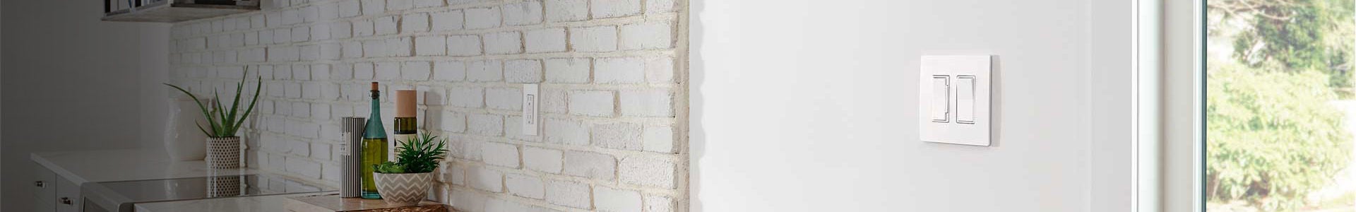 En-tête de la page d’accueil des interrupteurs résidentiels Leviton