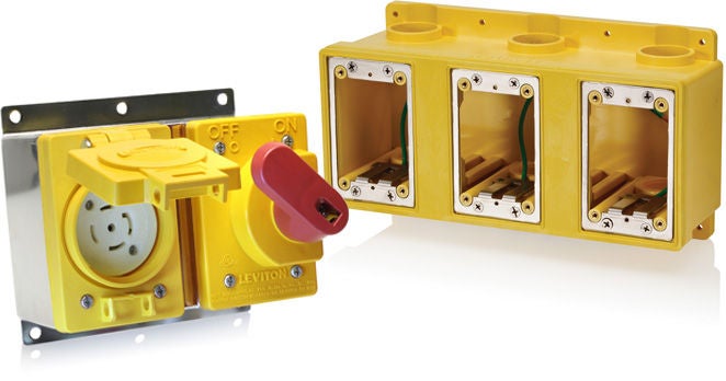 Boîtes Wetguard FD en PVC3-Gang et en acier inoxydable 2-Gang 