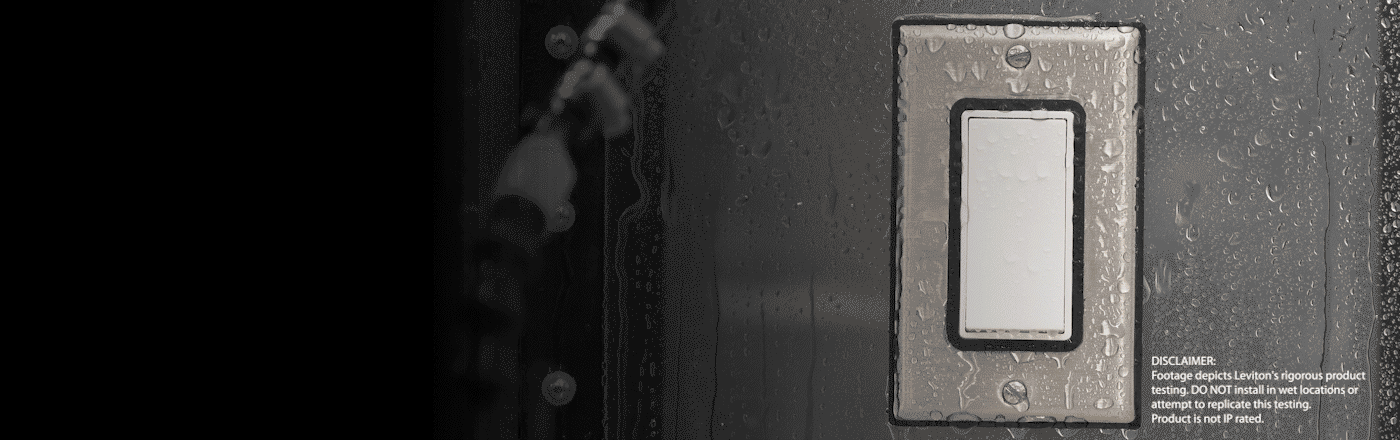 test de plaque murale étanchéisée