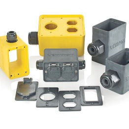 Groupe de boîtes murales portatives