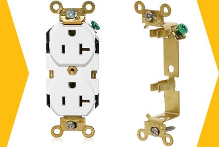 Prise et bride de qualité industrielle pour usage très intensif