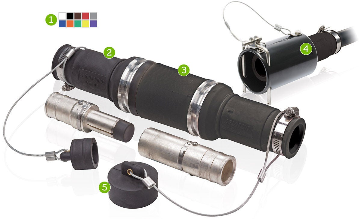 Identification des fiches mâles et femelles de la série 49 