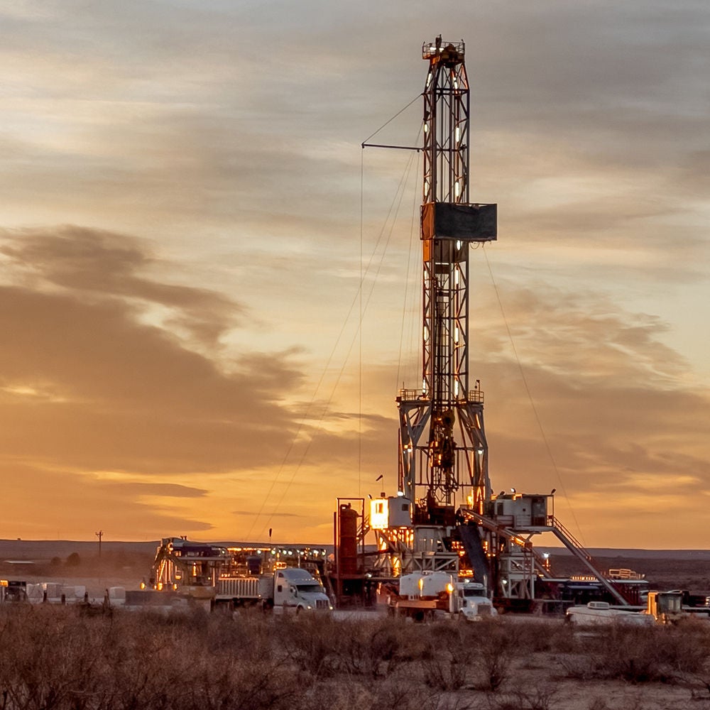Industrie de l’énergie - Parc pétrolier terrestre