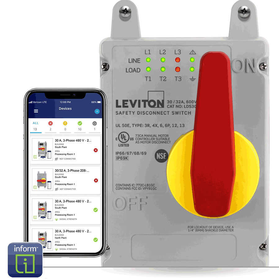 Déconnexions avec DEL clignotantes Inform