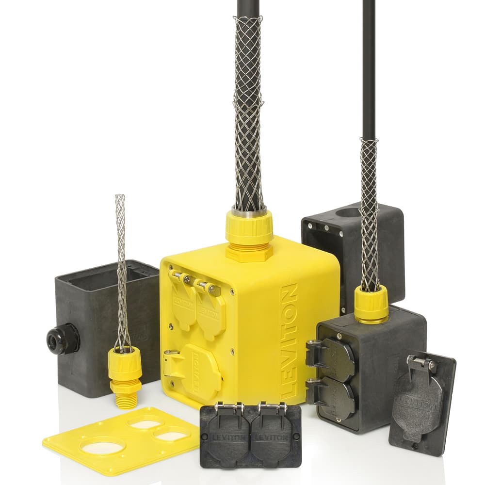 Boîtes à prises portatives