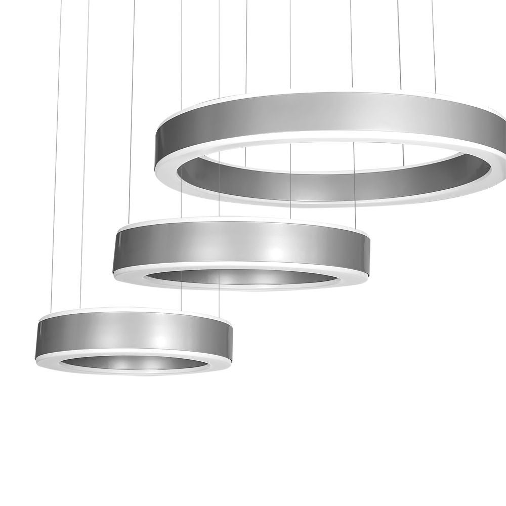 Luminaire circulaire à DEL à distribution double Katrina