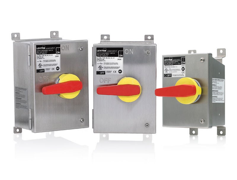 Sectionneurs en acier inoxydable