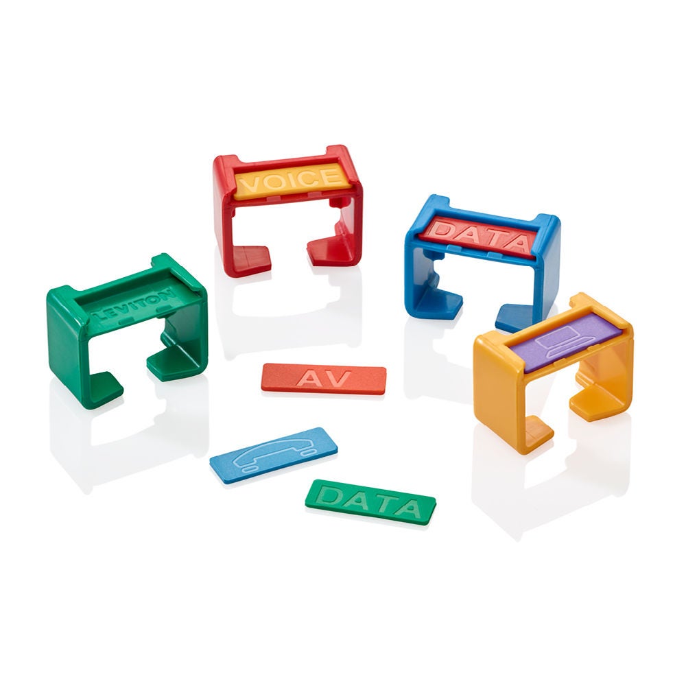 Attaches de couleur pour cordon de connexion