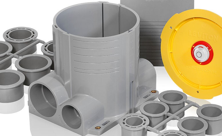 Boîte de plancher en béton - Système de boîte