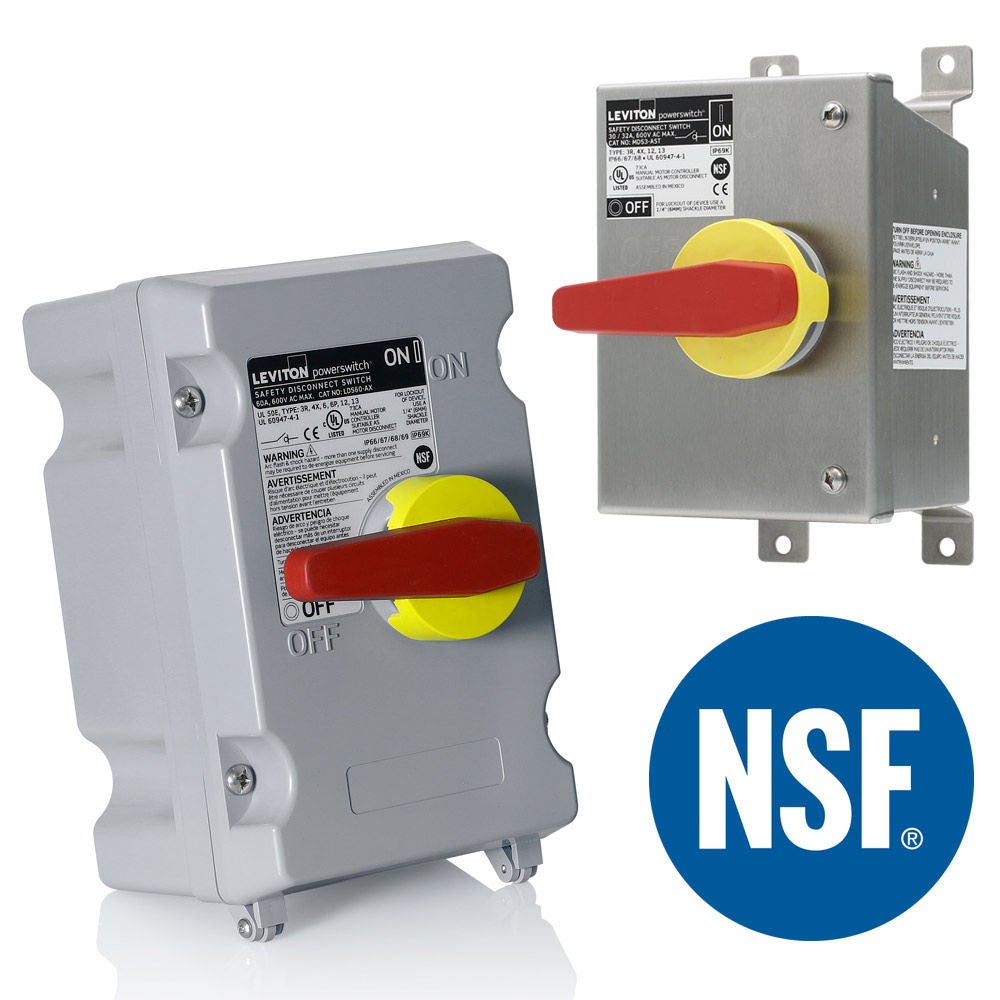 Sectionneurs - Certifié NSF